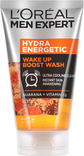 Näopuhastusgeel meestele L'Oreal Paris Men Expert Hydra Energetic Wake Up Boost Wash, 100 ml