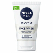 Näopesugeel Nivea Men Sensitive, tundlikule nahale, 100 ml