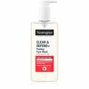 Puhastusgeel Neutrogena Clear & Defend+ Peeling Face Wash, 200 ml