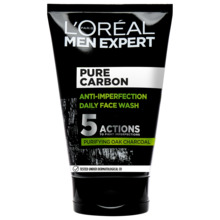 Näopuhastusgeel meestele L'Oreal Paris Men Expert Pure Carbon Anti-Imperfection, 100 ml