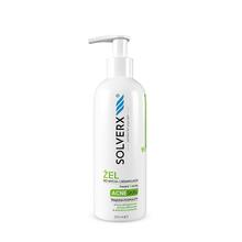 Näo- ja silmapuhastusgeel Solverx Acne Skin, 200 ml
