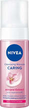 Näopuhastusvaht Nivea Caring Cleansing Mousse, kuivale ja tundlikule nahale, 150 ml
