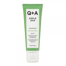 Kooriv näogeel Q+A Apple AHA, 75 ml