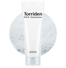 Näopuhastusvaht Torriden DIVE-IN Low Molecular Hyaluronic Acid Cleansing Foam, 150 ml