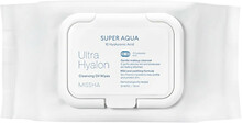 Puhastus- ja meigieemaldussalvrätikud Missha Super Aqua Ultra Hyalron Cleansing Oil Wipes, 30 tk