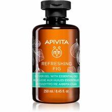 Värskendav dušigeel Apivita Refreshing Fig eeterlike õlidega, 250 ml