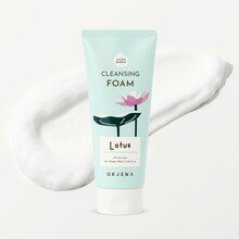Puhastav näopesuvaht Orjena Smile Day Facial Cleansing Foam Lotus, 180 ml