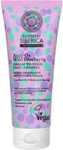 Kreemjas näopuhastusvaht Natura Siberica Blueberry Siberica Anti-Ox, 75 ml
