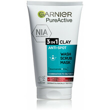 Puhastusgeel Garnier Pure 3in1, 150 ml