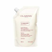Puhastuspiim näole Clarins Velvet Cleansing Milk, täitepakend, 400 ml