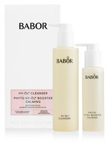 Puhastusõli ja aktivaator Babor Cleansing Hy-Oil Booster Calming komplekt tundlikule nahale, 200 ml + 100 ml