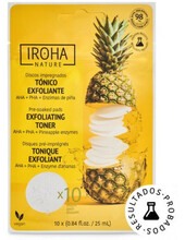 Nägupuhastuspadjad Iroha Exfoliating & Brightening Toner Pad Pineapple, 10 tk