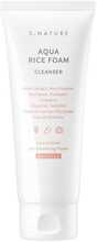 Näopuhastusvaht S.NATURE Aqua Rice Foam, 160 ml