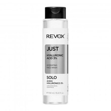 Niisutav näopuhastusgeel Revox B77 Just Hyaluronic Acid 3 prots., 250 ml