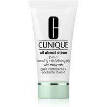Näopuhastusgeel/koorija Clinique All About Clean 2-in-1 Cleansing + Exfoliating Jelly, 150 ml