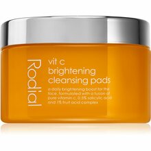 Puhastuspadjad Rodial Vit C Brightening Cleansing Pads, 50 tk