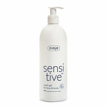 Näo- ja kehapesugeel Ziaja Sensitive, 400 ml