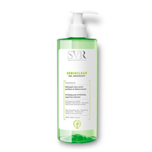 Näopesugeel rasusele nahale SVR Sebiaclear Gel Moussant, 400 ml