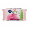 Puhastussalvrätikud Nivea Rose Touch Micellar, 25 tk
