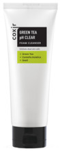 Puhastusvaht näole Coxir Green Tea pH Clear Foam Cleanser, 150 ml