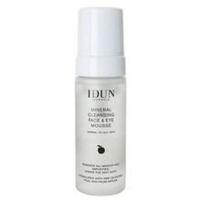 Puhastusvaht näole ja silmadele Idun Minerals Cleansing Face & Eye Mousse, 150 ml