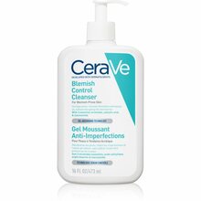 Näpuhastusgeel Cerave Blemish Control Cleanser, 473 ml