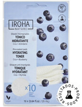 Näopadjad Iroha Nature Hydrating & Soothing Toner Pad Blueberry, 10 tk