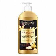 Kehapiim Eveline Black & White Vanilla, 350 ml