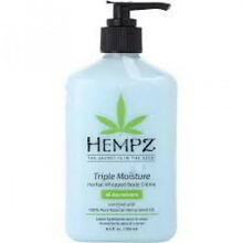 Niisutav kehakreem Hempz Triple Moisture, 250 ml
