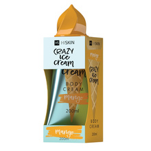 Kehakreem Hiskin Crazy Ice Cream Mango, 200 ml