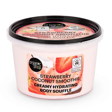 Kehakreem Organic Shop Strawberry Coconut Smoothie, 250 ml