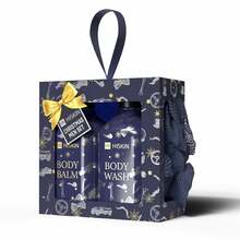 Kingikomplekt meestele Hiskin Body Wash + Body Lotion, 200 ml
