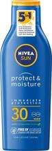 Niisutav päikesekaitselosjoon Nivea Sun Protect & Moisture SPF30, 200ml