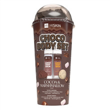 Kehahoolduskomplekt HiSkin Body Set Tuba vannitoodete komplekt - Choco (100 ml dušigeel + 100 ml kehapalsam + pesulapp + vannipall 15 g)