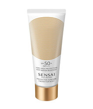 Kaitsev kehakreem Sensai Silky Bronze Protective Suncare Cream SPF 50, 150 ml