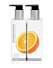 Käe- ja kehalosjoon Kinetics Orange - Sandalwood, 250 ml