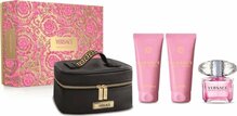 Kingikomplekt naistele Versace Bright Crystal (EDT 90 ml + kehapiim 100 ml + dušigeel 100 ml), 90 ml