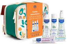 Kehahoolduskomplekt Mustela Family Suitcase Terracotta, 5-osaline
