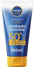 Päikesekaitselosjoon kehale Nivea Sun Protects & Moisturizes Invisible Finish SPF50+, 150 ml