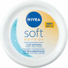 Niisutav kreem Nivea Soft Daily UV kaitsega SPF 15, 100 ml