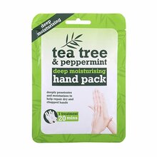 Niisutav kätemask-kinnas Xpel Tea Tree & Peppermint, 1 paar