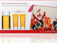 Kehahoolduskomplekt Clarins Tonic Treatment Oil 100 ml + Bath & Shower Concentrate 30 ml + Moisturizing Balm 30 ml