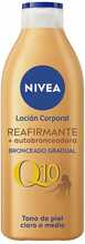 Pinguldav isepruunistav kehapiim Nivea Q10, 400 ml