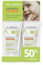 Kreem A-Derma Exomega Control Emollient, 2x50 ml