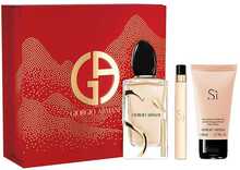 Parfüümikomplekt Armani Si, 100 ml + 10 ml + 50 ml kehakreem