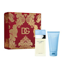 Komplekt naistele Dolce & Gabbana Light Blue (50 ml EDT + 50 ml kehakreem)