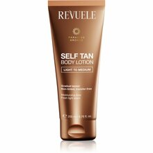 Isepruunistav kehapiim Revuele Paradise Bronze Self Tan, Light To Medium, 200 ml