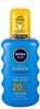 Päevituspiim pihustiga Nivea Sun Protect & Bronze SPF 20, 200 ml