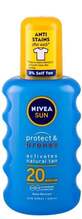 Päevituspiim pihustiga Nivea Sun Protect & Bronze SPF 20, 200 ml
