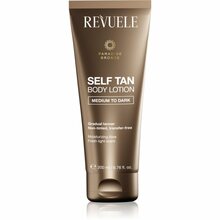 Isepruunistav kehapiim Revuele Paradise Bronze Self Tan, Medium To Dark, 200 ml